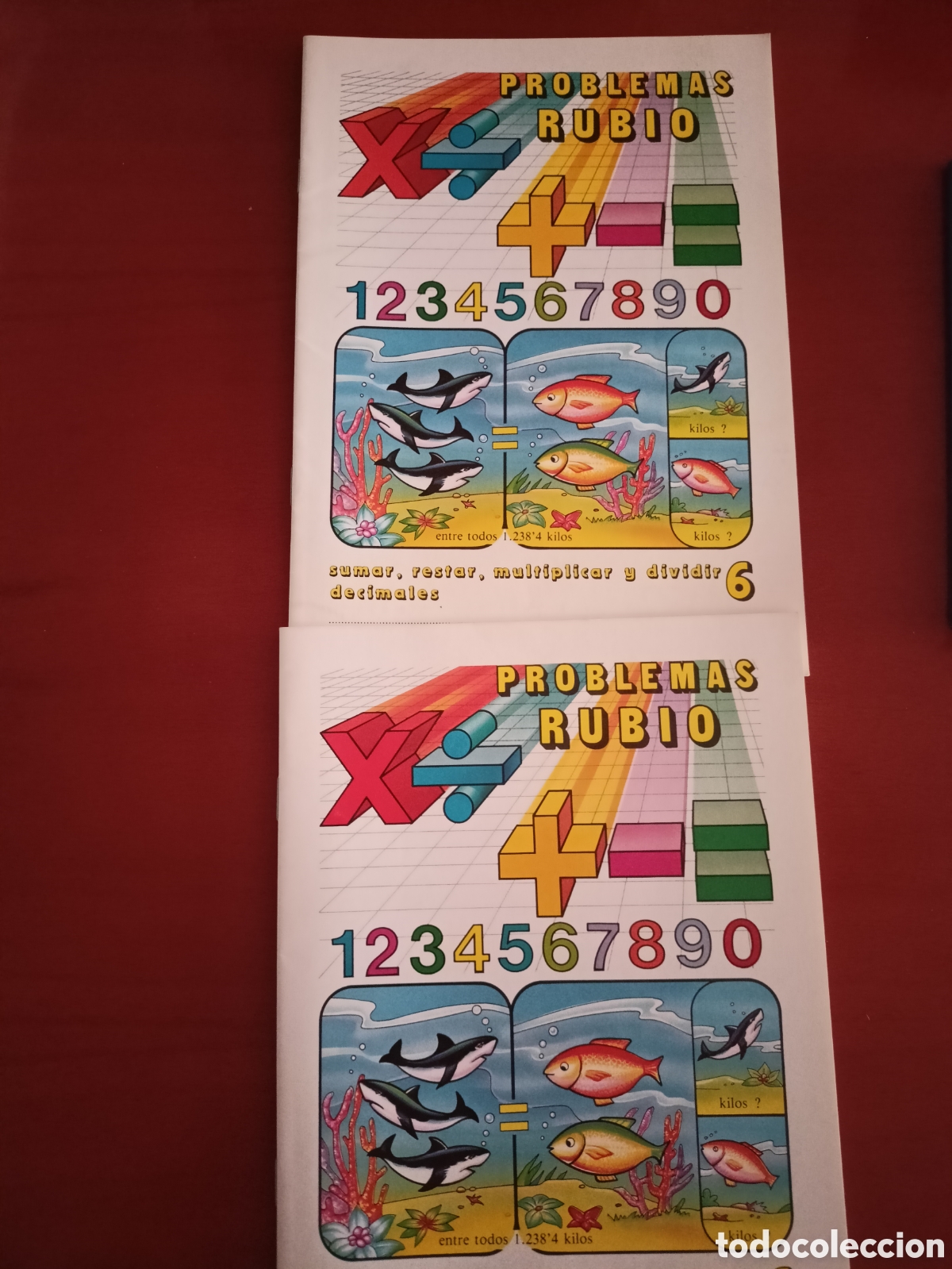 Libros: Lote 2 problemas Rubio n 6. Nuevo - Foto 1