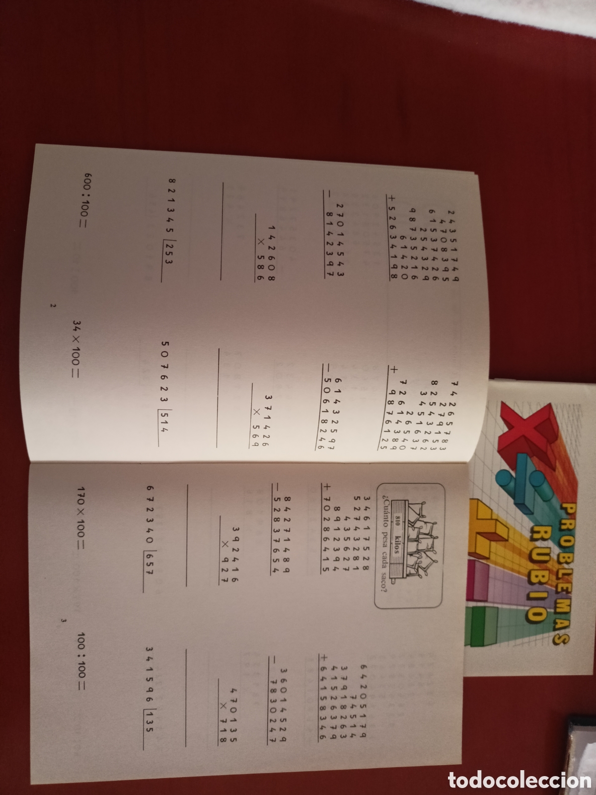 Libros: Lote 2 problemas Rubio n 5A. Nuevo - Foto 4