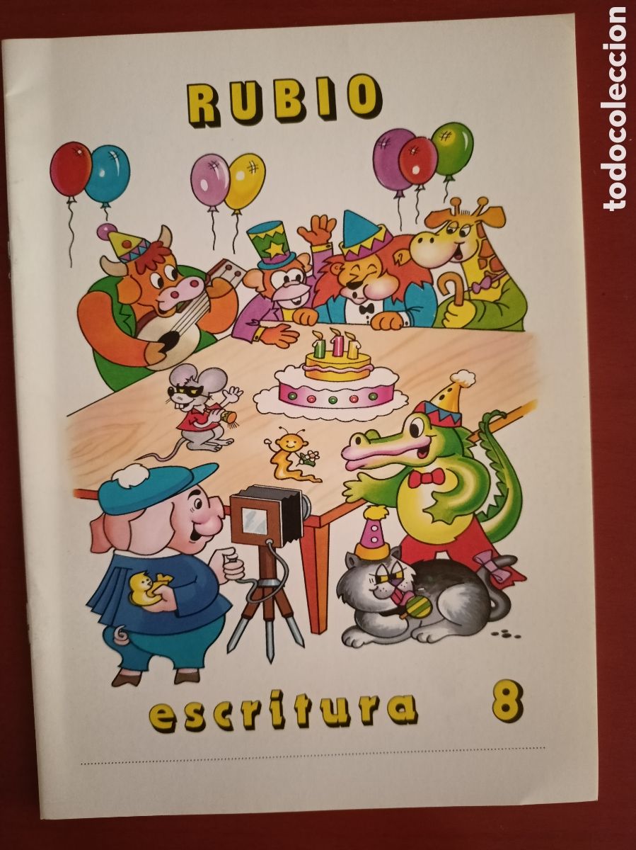 Libros: Rubio. Escritura n 8. Nuevo 1984 - Foto 1