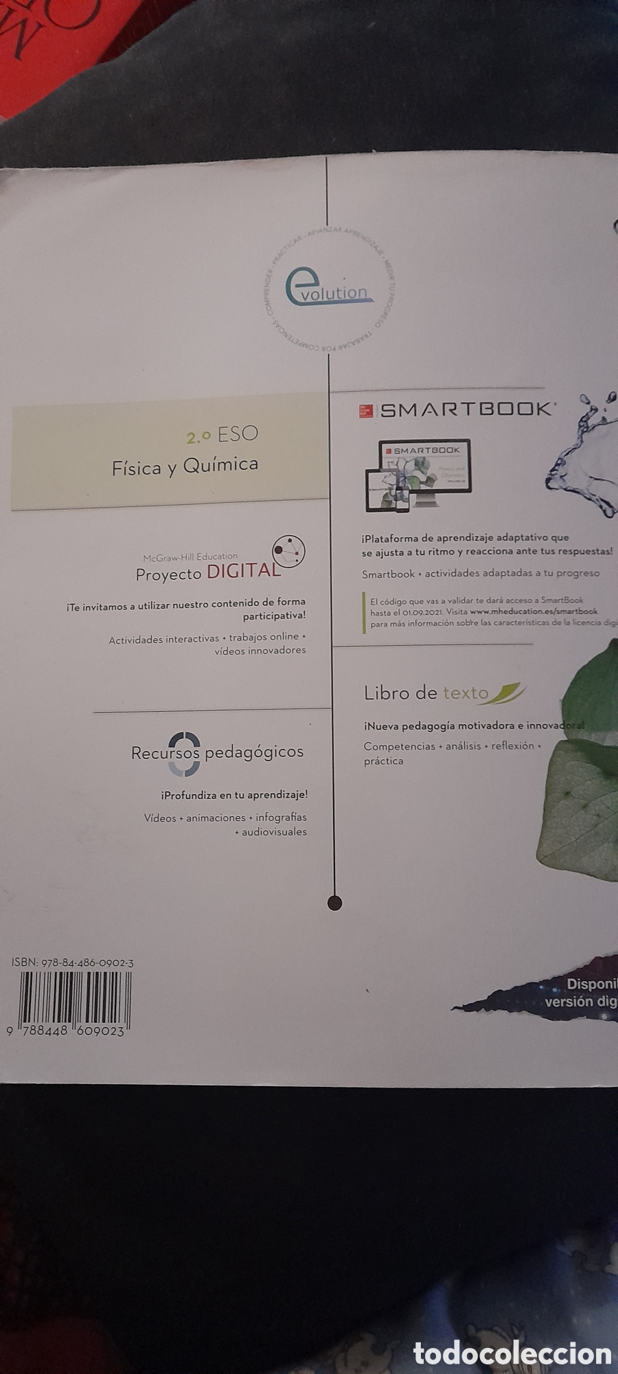 Libros: F&iacute;sica y qu&iacute;mica 3 ESO. Smartbook - Foto 2