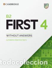 Libros: B2 First 4. Students Book without Answers. - Cosgrove, Anthony;Hobbs, Deborah - Foto 1