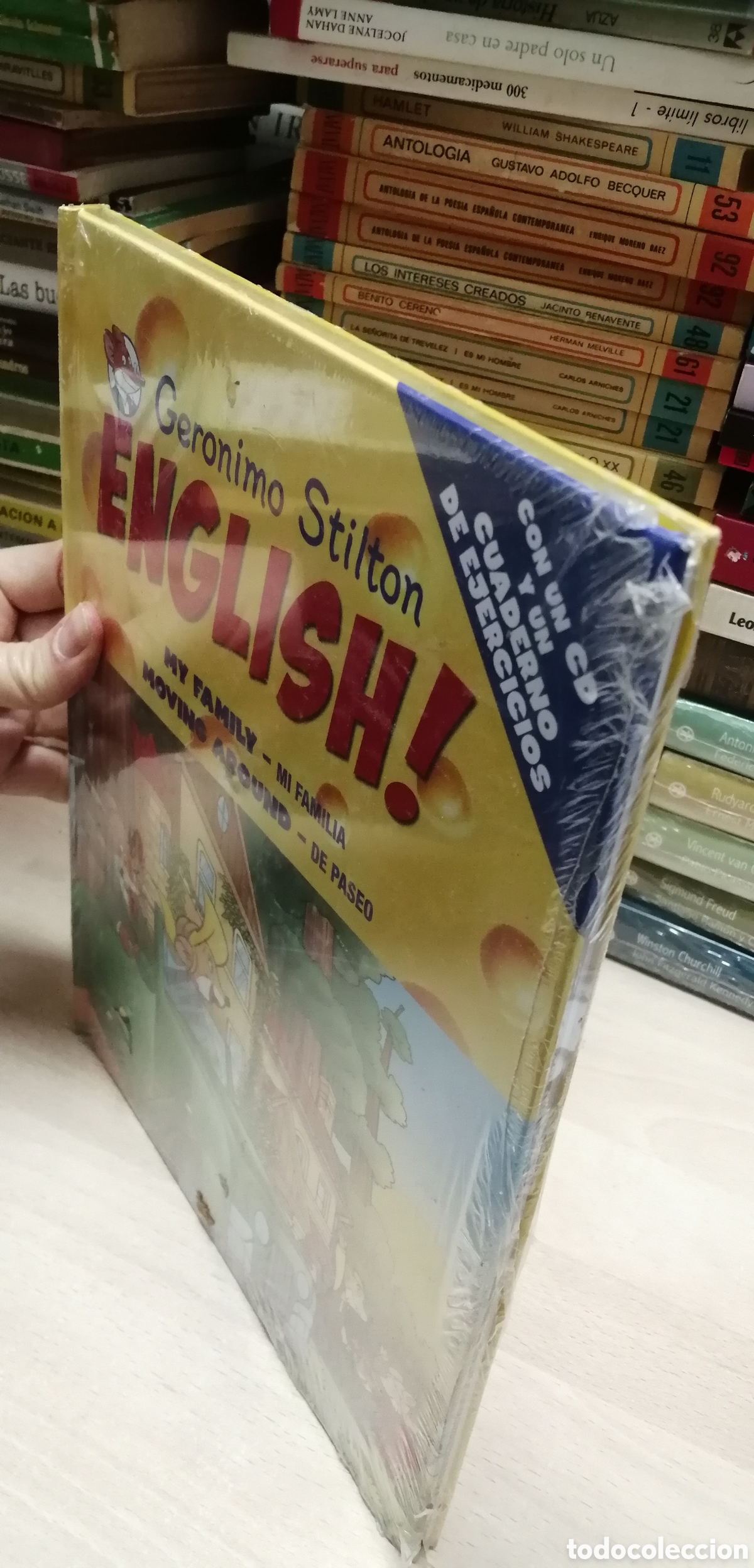 Libros: Precintado Geronimo Stilton English Libro + CD + Cuaderno de ejercicios - Foto 2