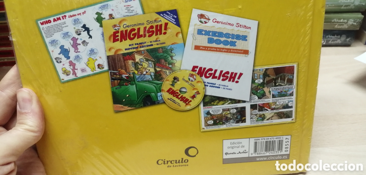 Libros: Precintado Geronimo Stilton English Libro + CD + Cuaderno de ejercicios - Foto 7