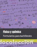 Livros: F&iacute;sica y qu&iacute;mica: Formularios para bachillerato - Cuadra, I&ntilde;aki
