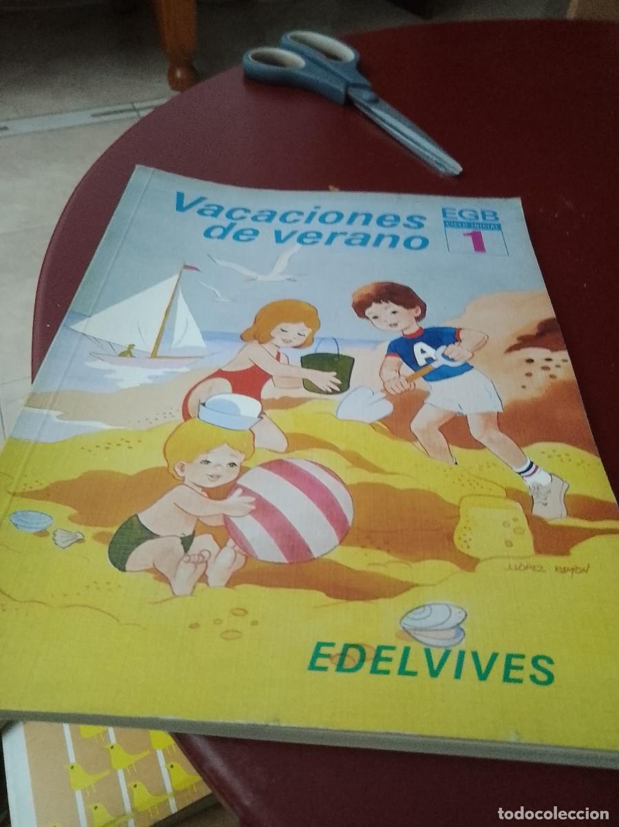 Libros: Vacaciones de verano EGB 1982 nuevo,unico - Foto 1