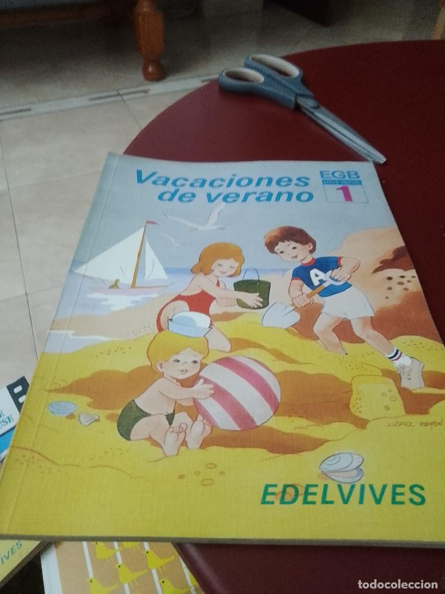 Libros: Vacaciones de verano EGB 1982 nuevo,unico - Foto 1