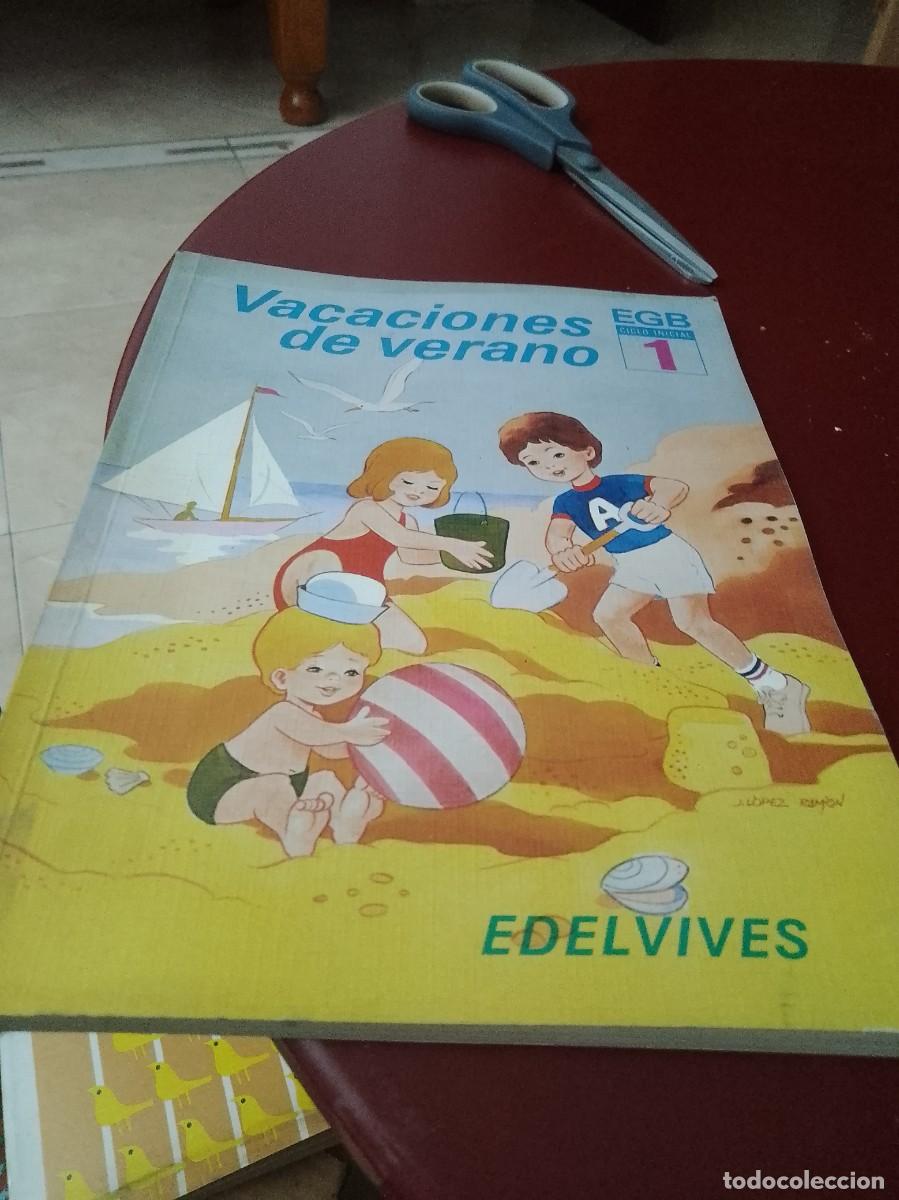 Libros: Vacaciones de verano EGB 1982 nuevo,unico - Foto 1