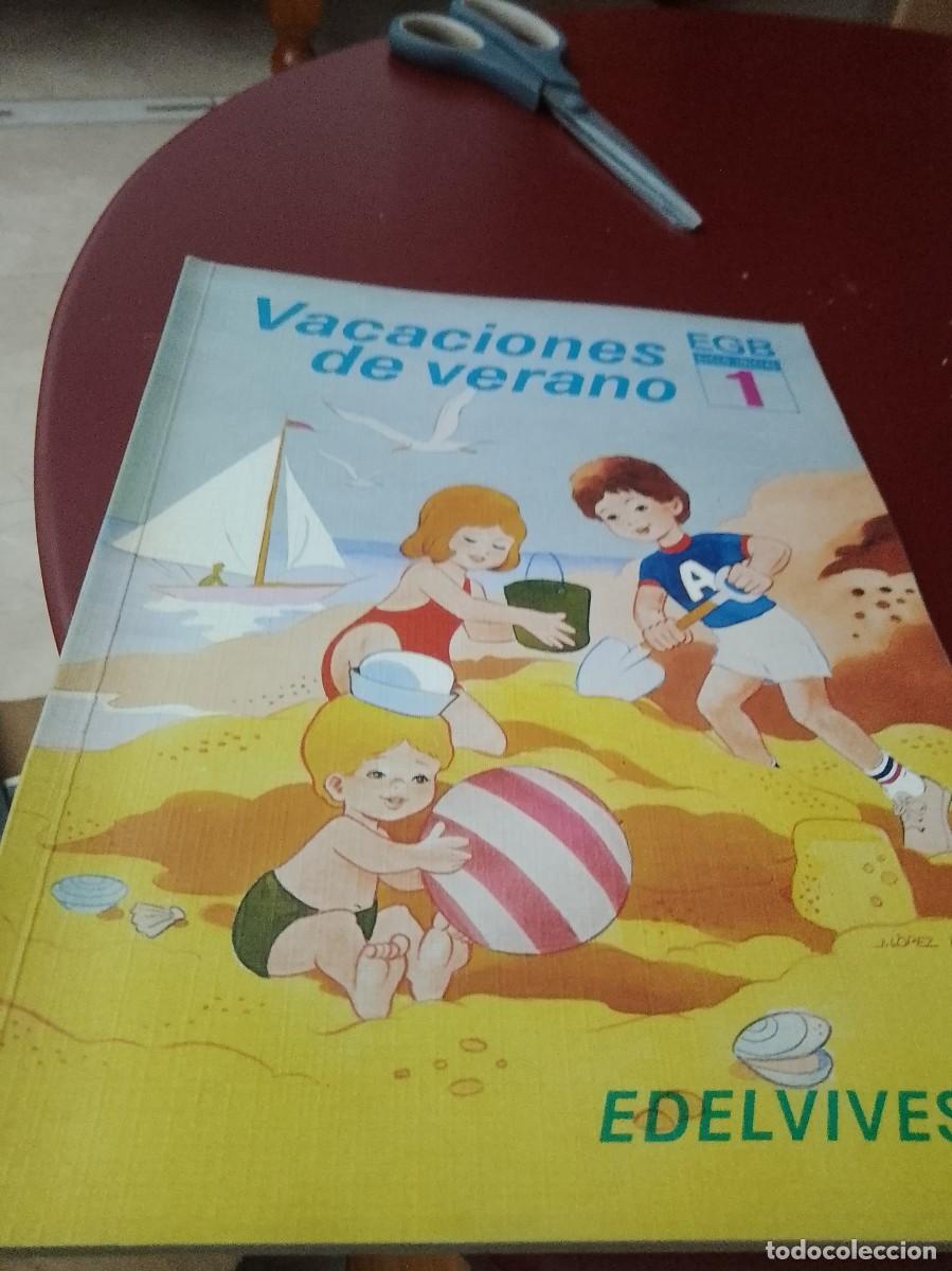 Libros: Vacaciones de verano EGB 1982 nuevo,unico - Foto 1