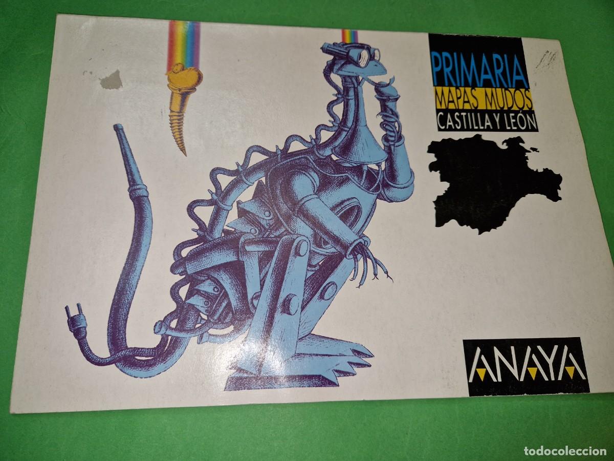 Libros: PRIMARIA mapas mudos DE CASTILLA Y LEON, ANAYA - Foto 1