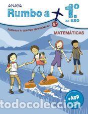 Libros: Rumbo a... 1&ordm; ESO. Matem&aacute;ticas - Anaya Educaci&oacute;n - Foto 1