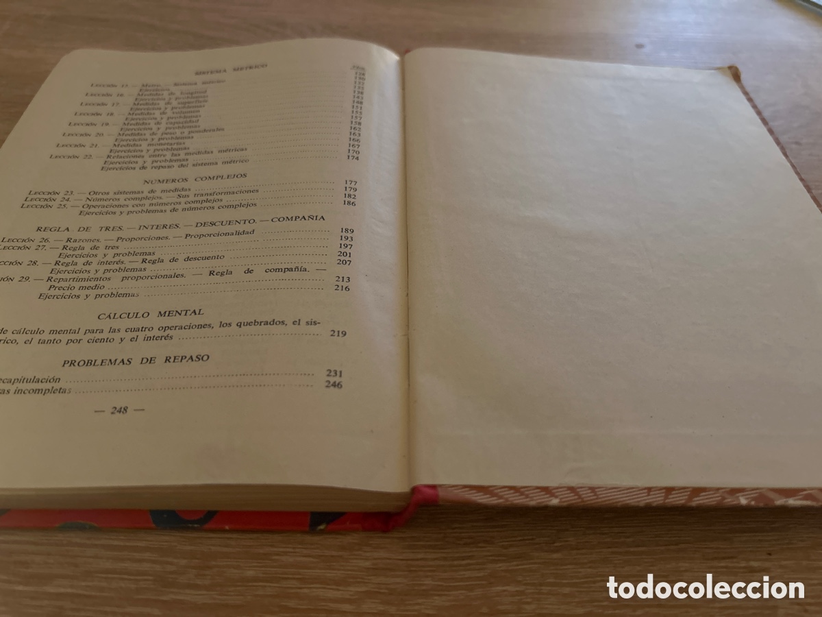 Libros: Aritm&eacute;tica segundo grado a&ntilde;o 1960 - Foto 3