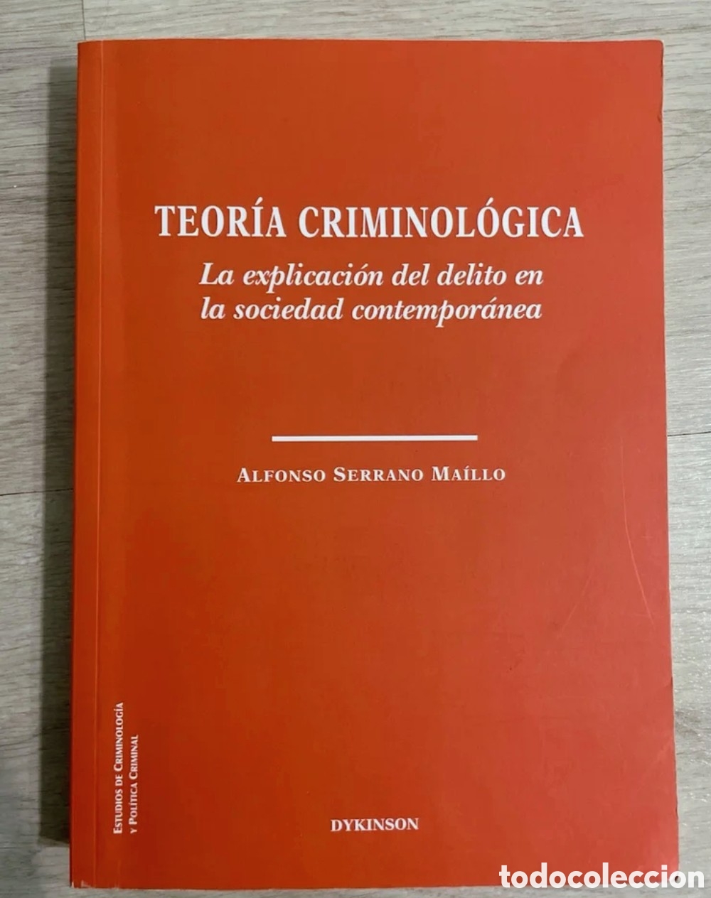 Libros: Teor&igrave;a Criminol&oacute;gica editorial Dykinson - Foto 1