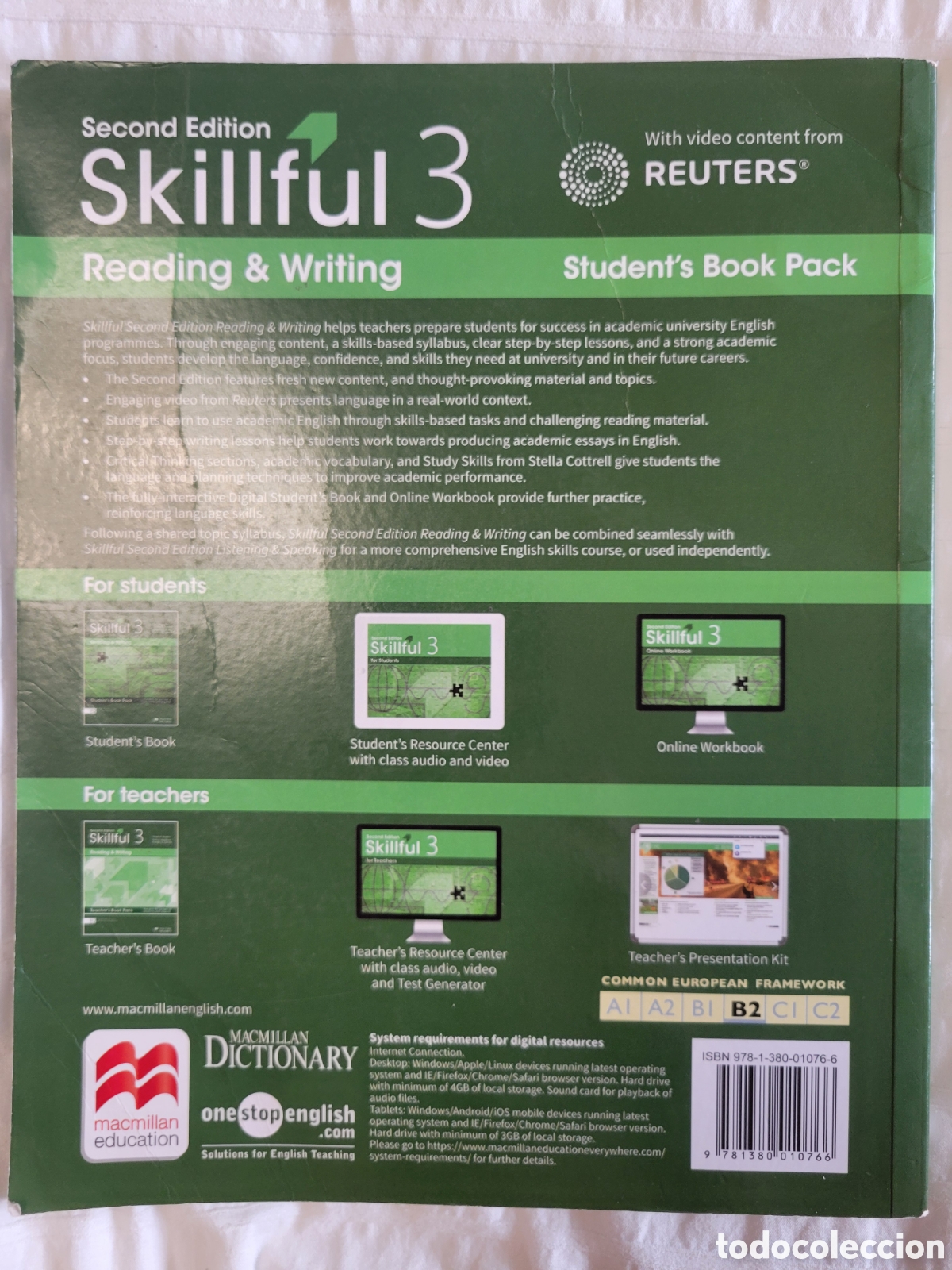 Libros: Libro ingl&eacute;s bachiler SKILLFUL 3 Read&Writing - Foto 2