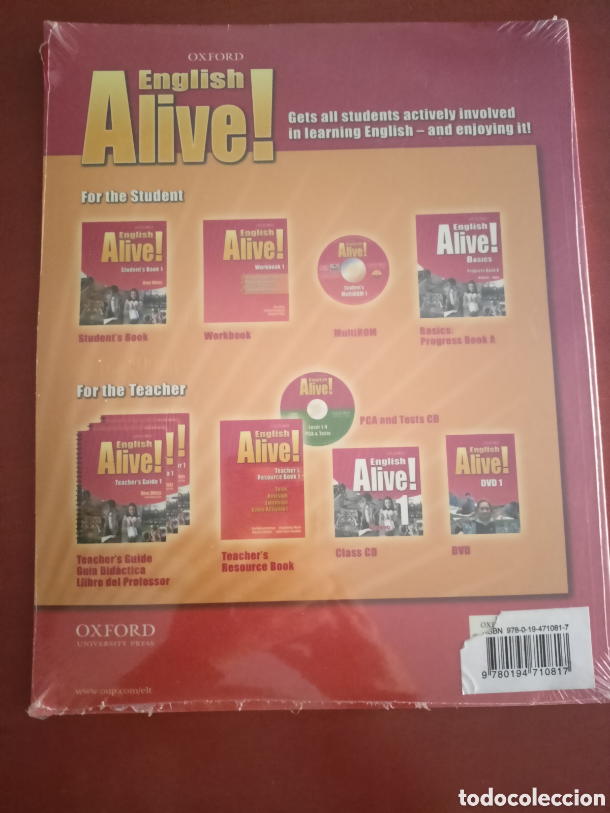 Libros: English Alive. Students book 1+ CD - Foto 2