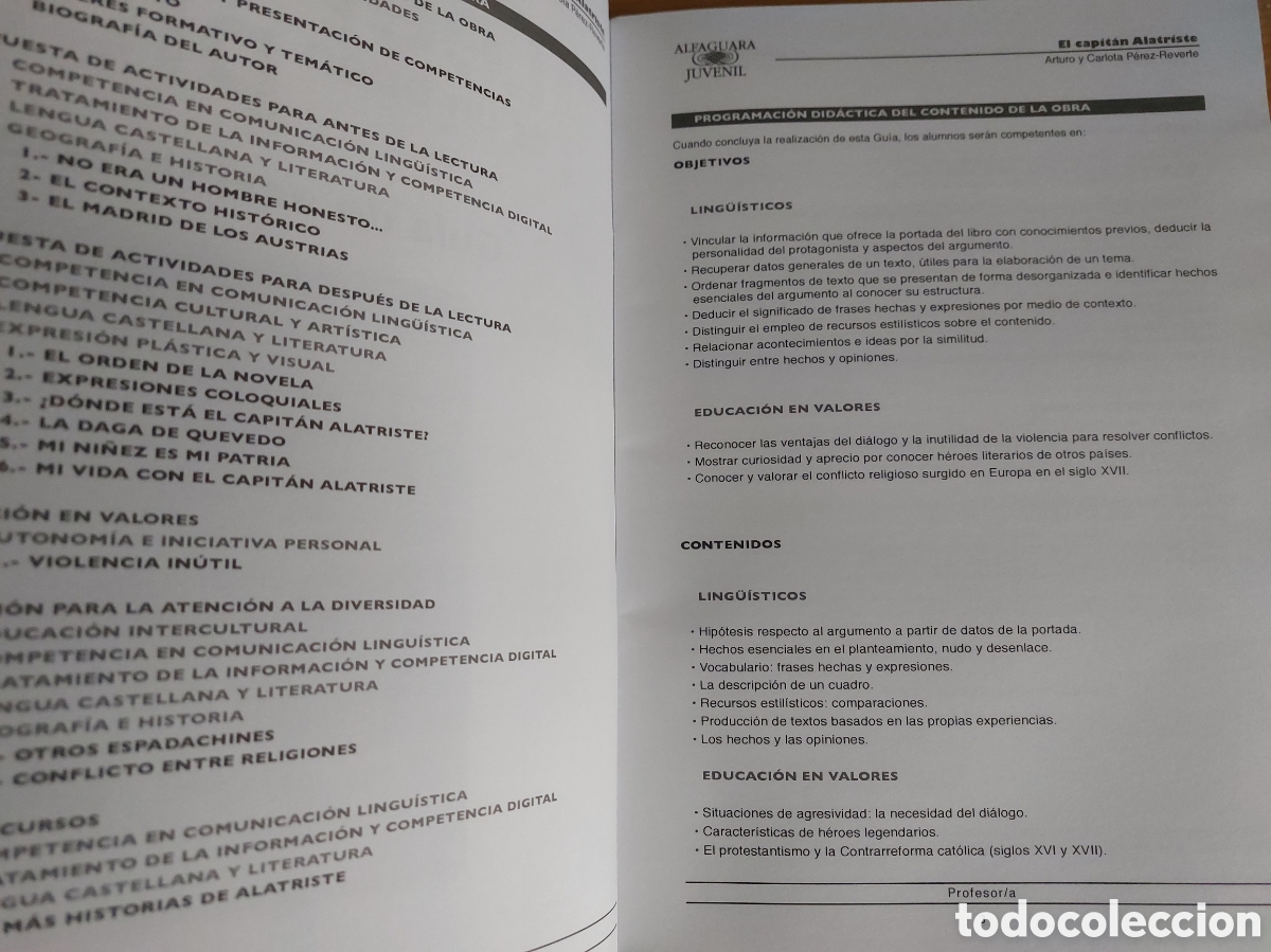 Libros: Gu&iacute;a de actividades de El Capit&aacute;n Alatriste - Foto 2