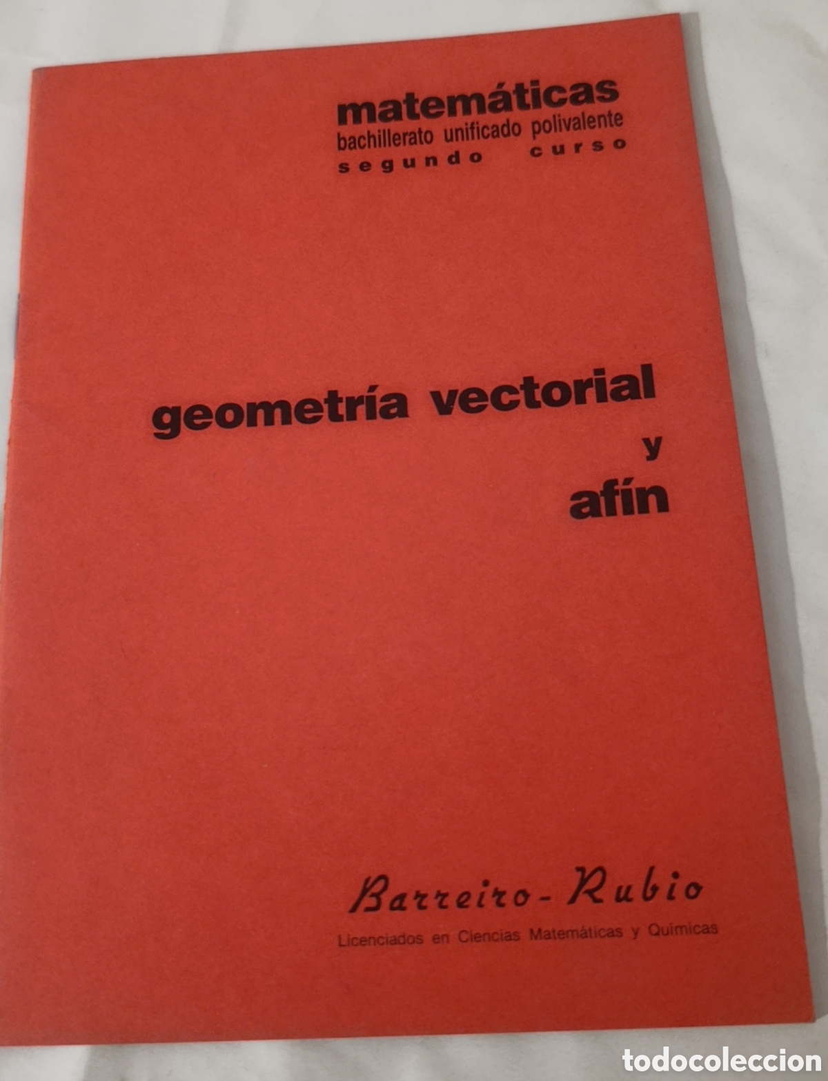 Libros: GEOMETR&Iacute;A VECTORIAL Y AF&Iacute;N Y SOLUCIONARIO - Foto 1