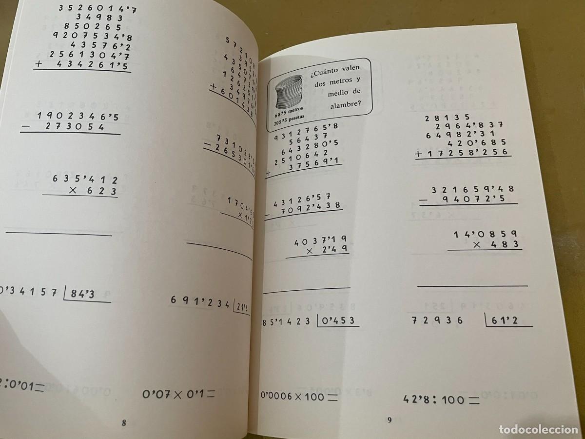 Libros: PROBLEMAS RUBIO 6A DE SUMAR, RESTAR Y MULTIPLICAR Y DIVIDIR DECIMALES NUEVO - Foto 2