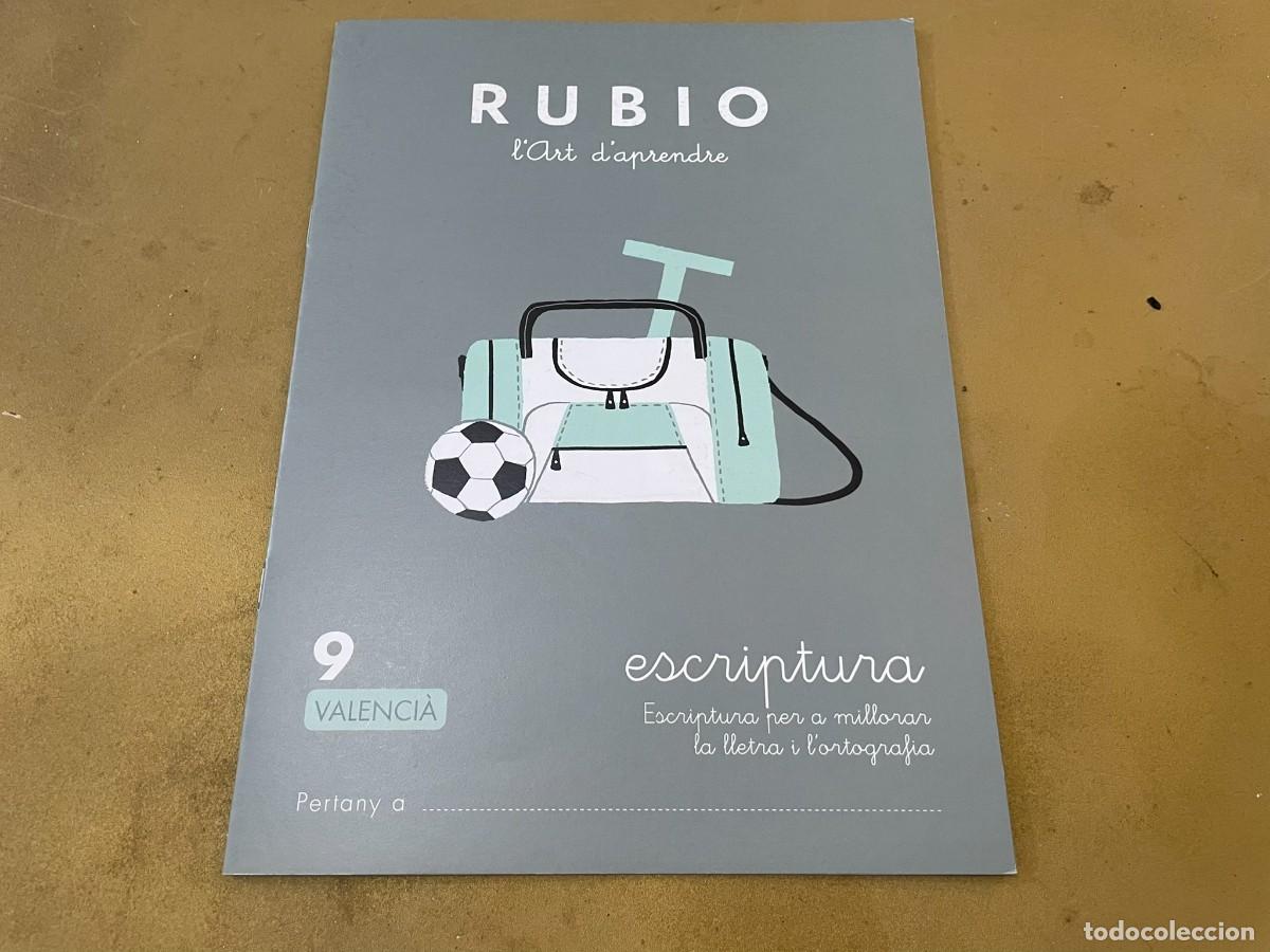 Libros: QUADERN RUBIO LART DAPRENDRE 9 ESCRIPTURA EN VALENCI&Agrave; - Foto 1