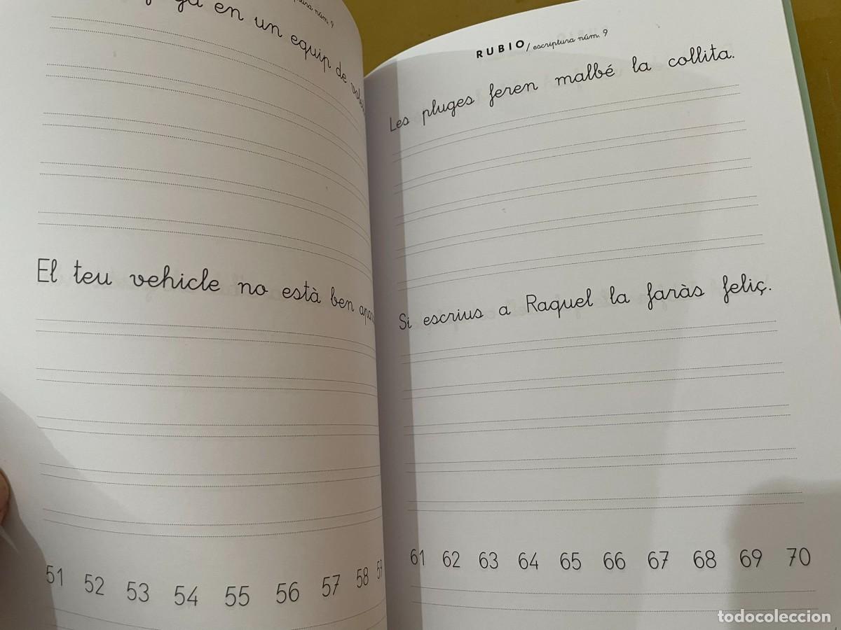 Libros: QUADERN RUBIO LART DAPRENDRE 9 ESCRIPTURA EN VALENCI&Agrave; - Foto 2