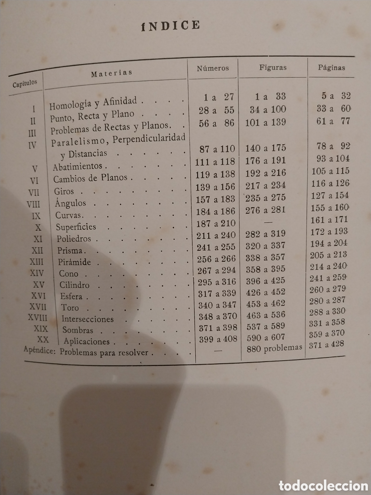 Libros: 1964-Libro &rdquo;Geometria Descriptiva&rdquo; Sistema Diedrico - Foto 6