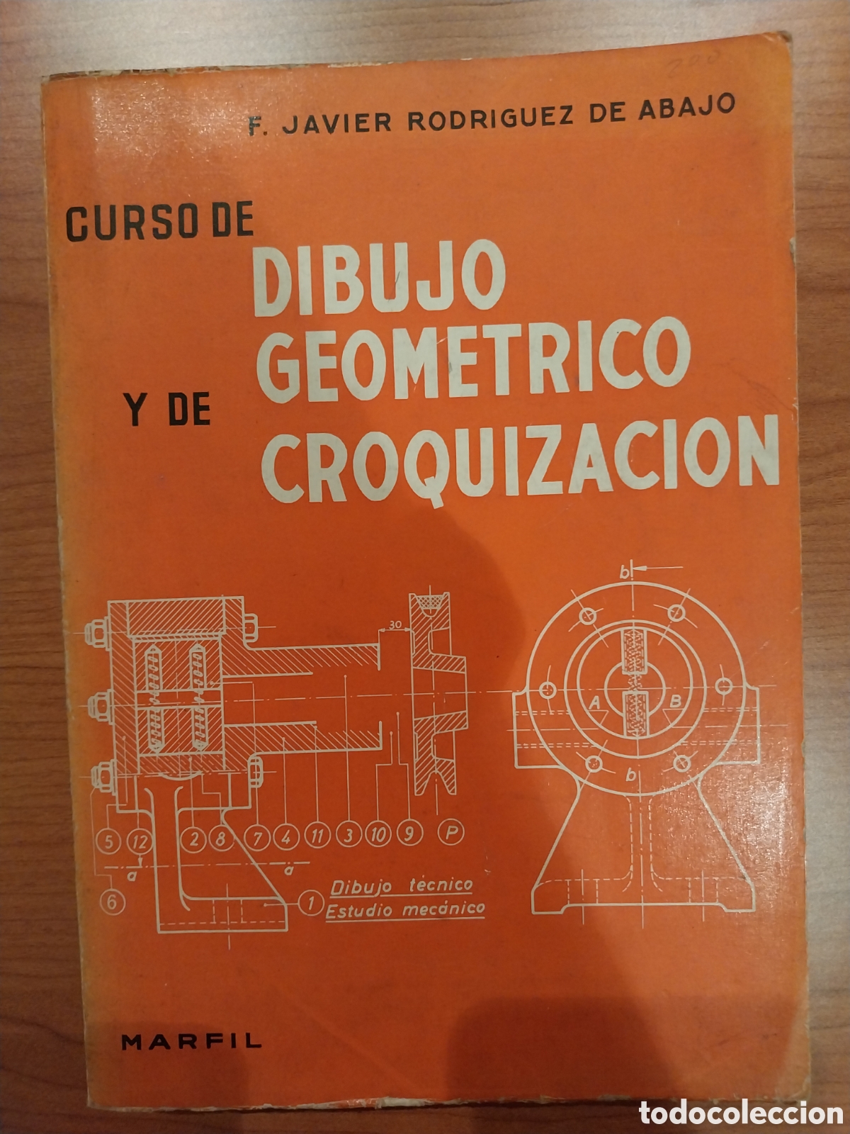 Libros: 1963-Libro &rdquo;Dibujo Geom&eacute;trico y de Croquizacion&rdquo; - Foto 2