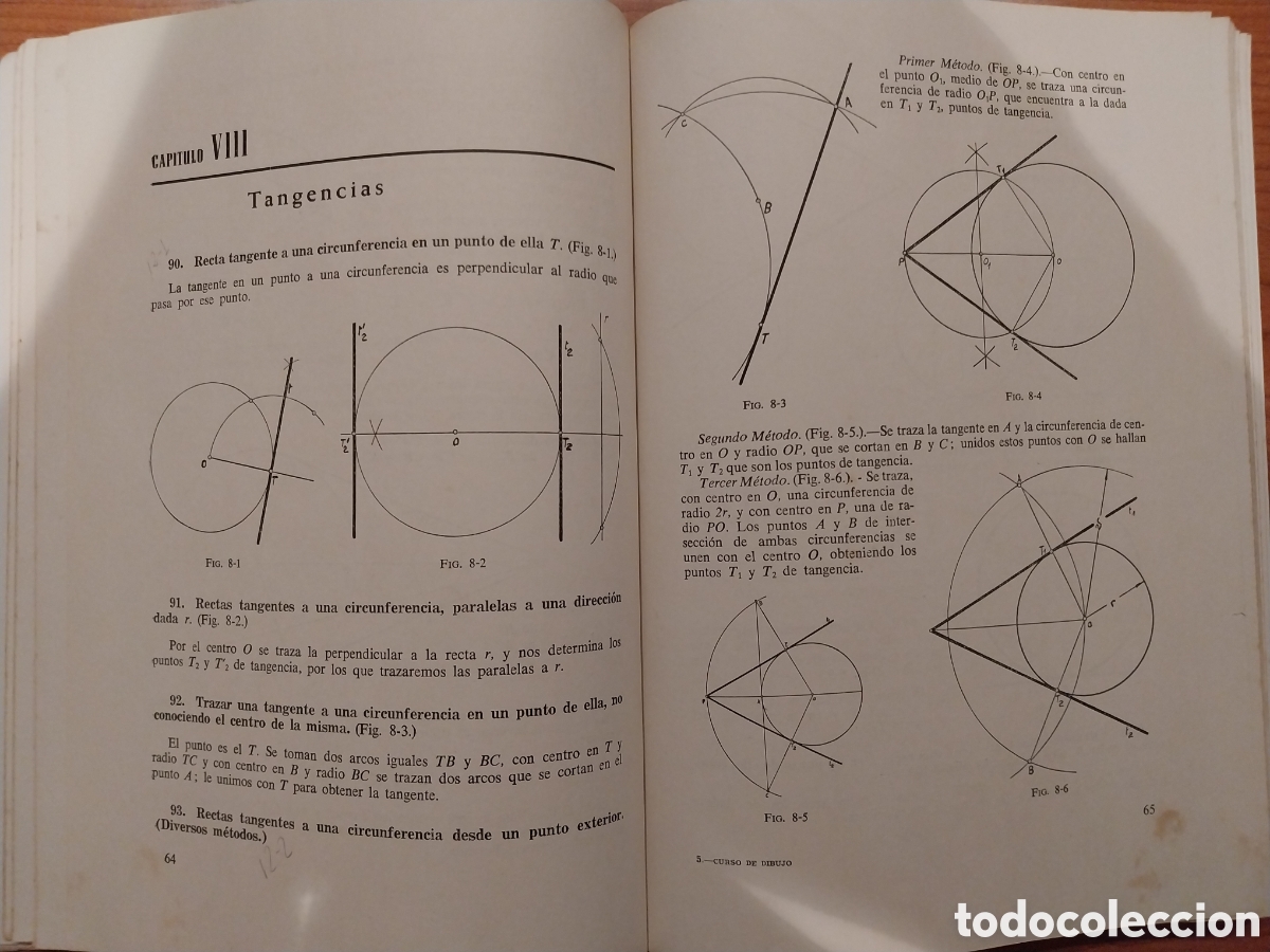 Libros: 1963-Libro &rdquo;Dibujo Geom&eacute;trico y de Croquizacion&rdquo; - Foto 7