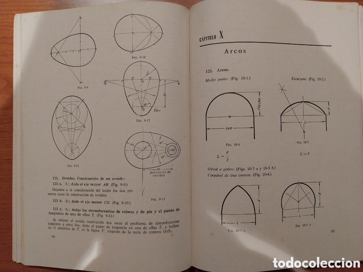 Libros: 1963-Libro &rdquo;Dibujo Geom&eacute;trico y de Croquizacion&rdquo; - Foto 8