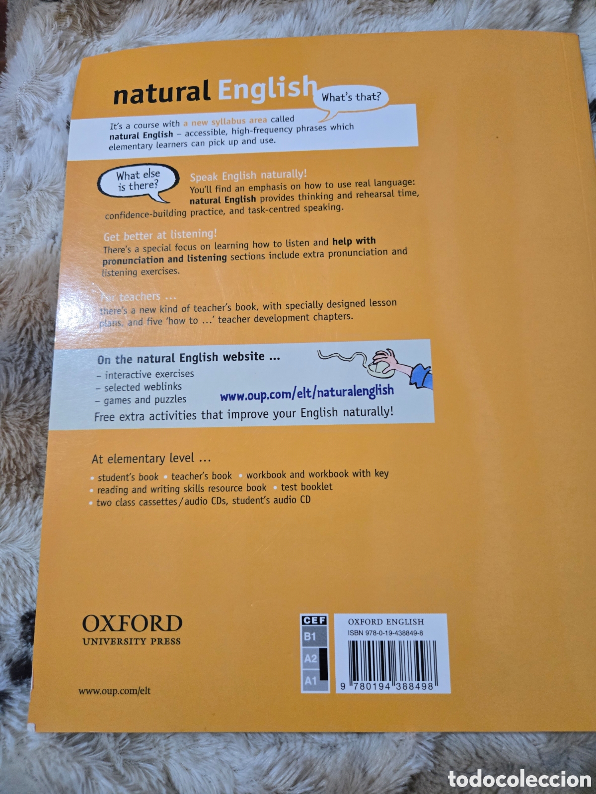 Libros: Libro de texto ingl&eacute;s nuevo - Foto 2