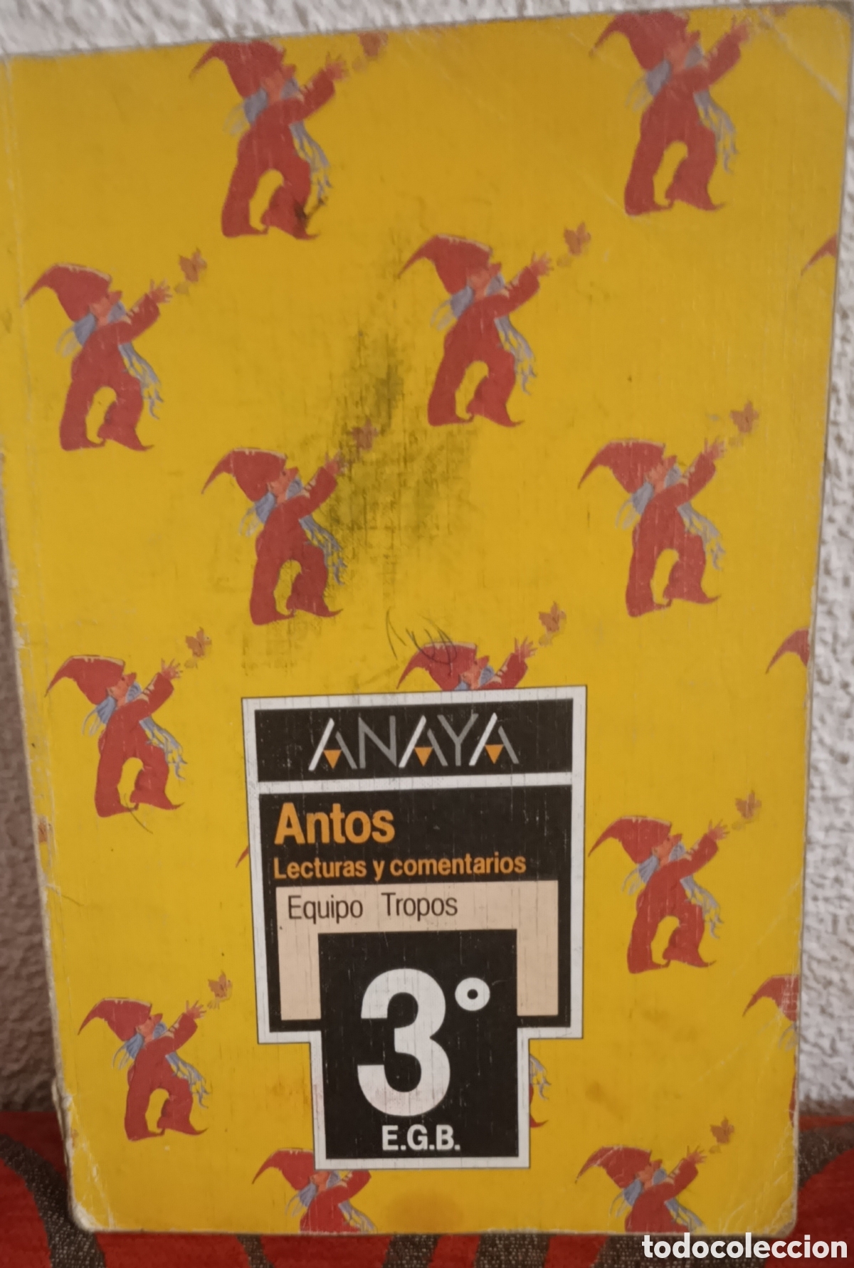 Libros: Libro EGB: Antos - Lecturas y Comentarios 3&ordm; EGB - Editorial Anaya - Foto 1