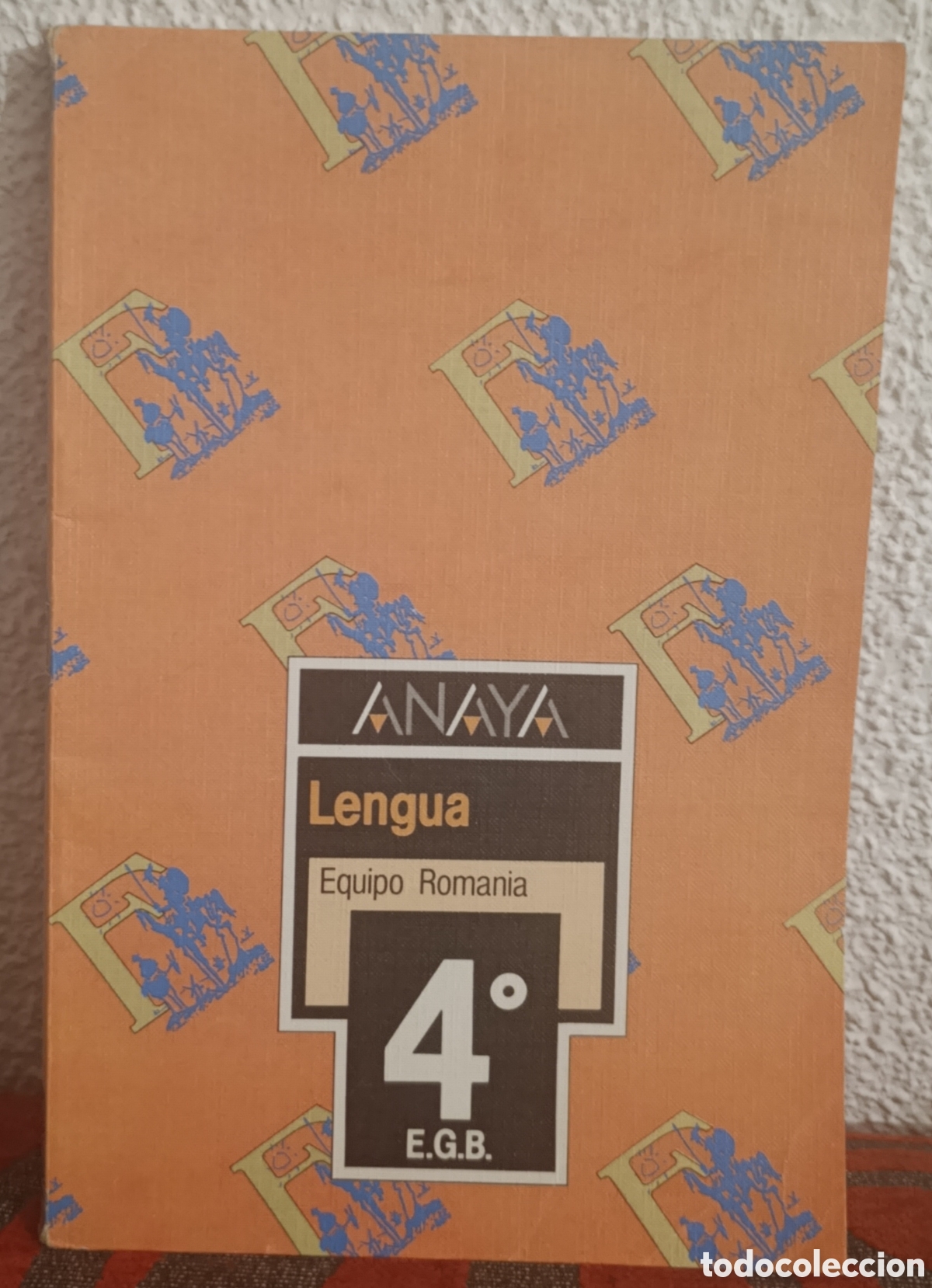 Libros: Libro escolar antiguo: Lengua 4&ordm; E.G.B. - Ed. Anaya (Equipo Romania)