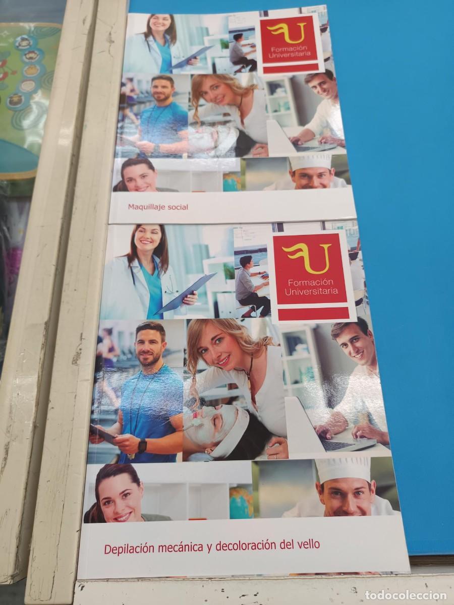 Libros: DIAGNOSTICO ESTETICO FACIAL Y CORPORAL - MAQULLAJE SOCIAL - DEPILACION MECANICA Y DECOLORACION DEL V