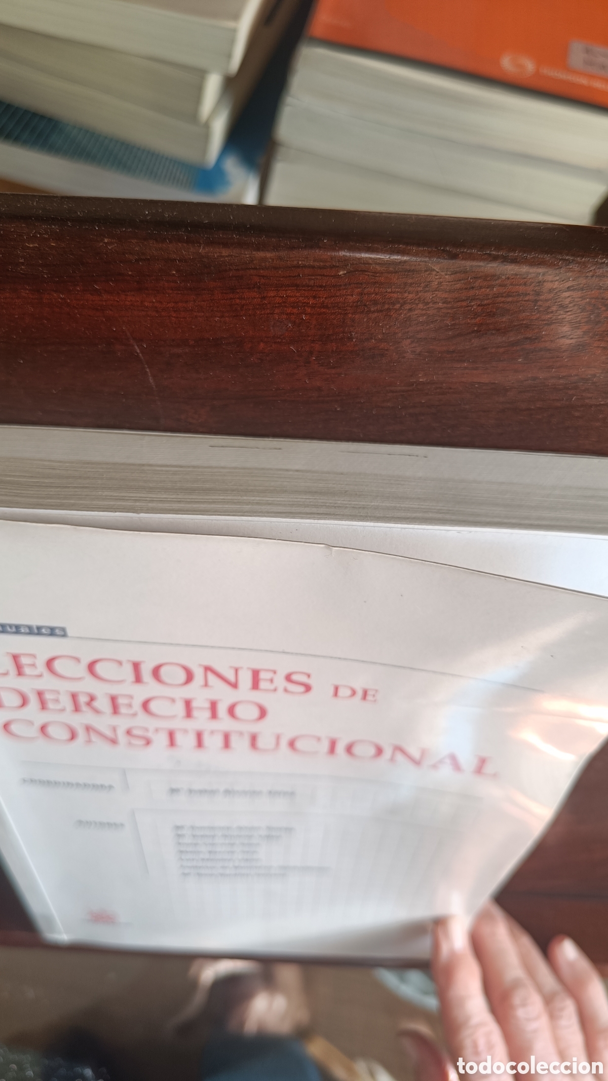 Libros: LECCIONES DE DERECHO CONSTRUCCIONAL.M.Isabel &Aacute;lvarez V&eacute;lez - Foto 4