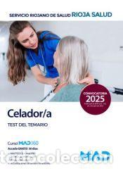 Libros: Celador/a. Test del temario. Servicio Riojano de Salud (SERIS) - Ed. MAD