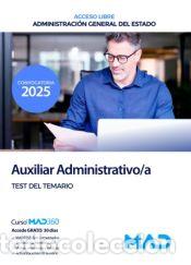 Livres: Test Auxiliar Administrativo Estado. Administraci&oacute;n General del Estado - Ed. MAD