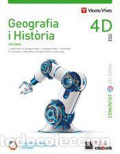 Livres: Geografia i Hist&ograve;ria 4D. (Comunitat en Xarxa) - Gatell Arimont, Cristina;Sobrino Lopez,