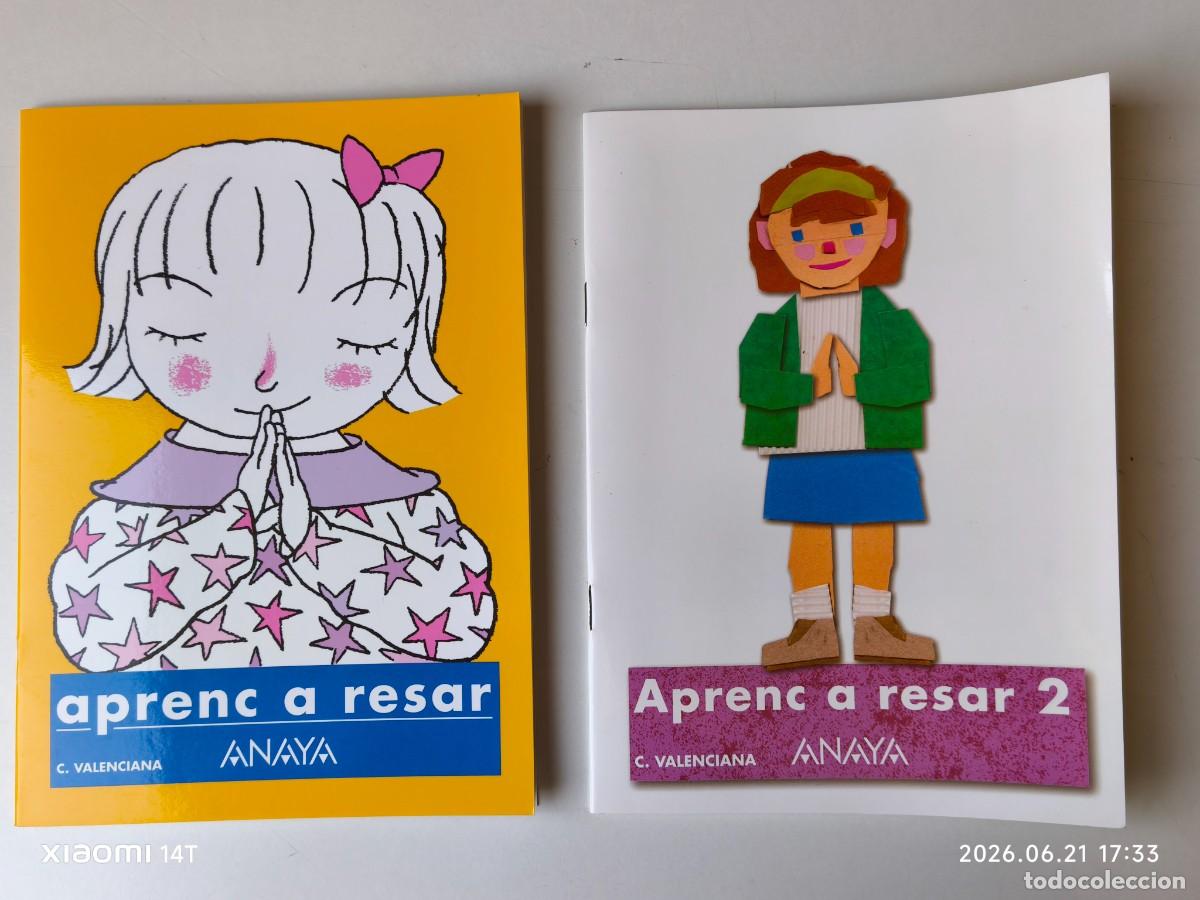 Libros: APRENC A RESAR 1,2 ANAYA. - Foto 1