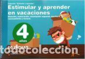 Libros: ESTIMULAR Y APRENDER EN VACACIONES - Jarque Garc&iacute;a, Jes&uacute;s