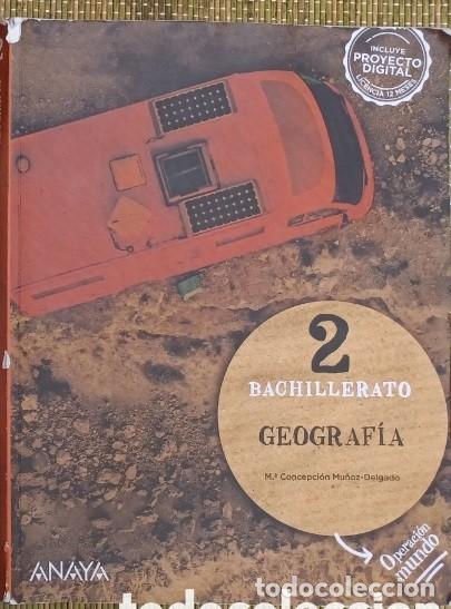 Libros: Geograf&iacute;a ANAYA 2 bachillerato.