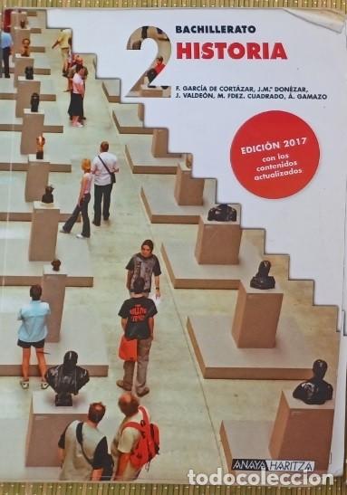 Libros: Historia ANAYA HARITZA 2 bachillerato.
