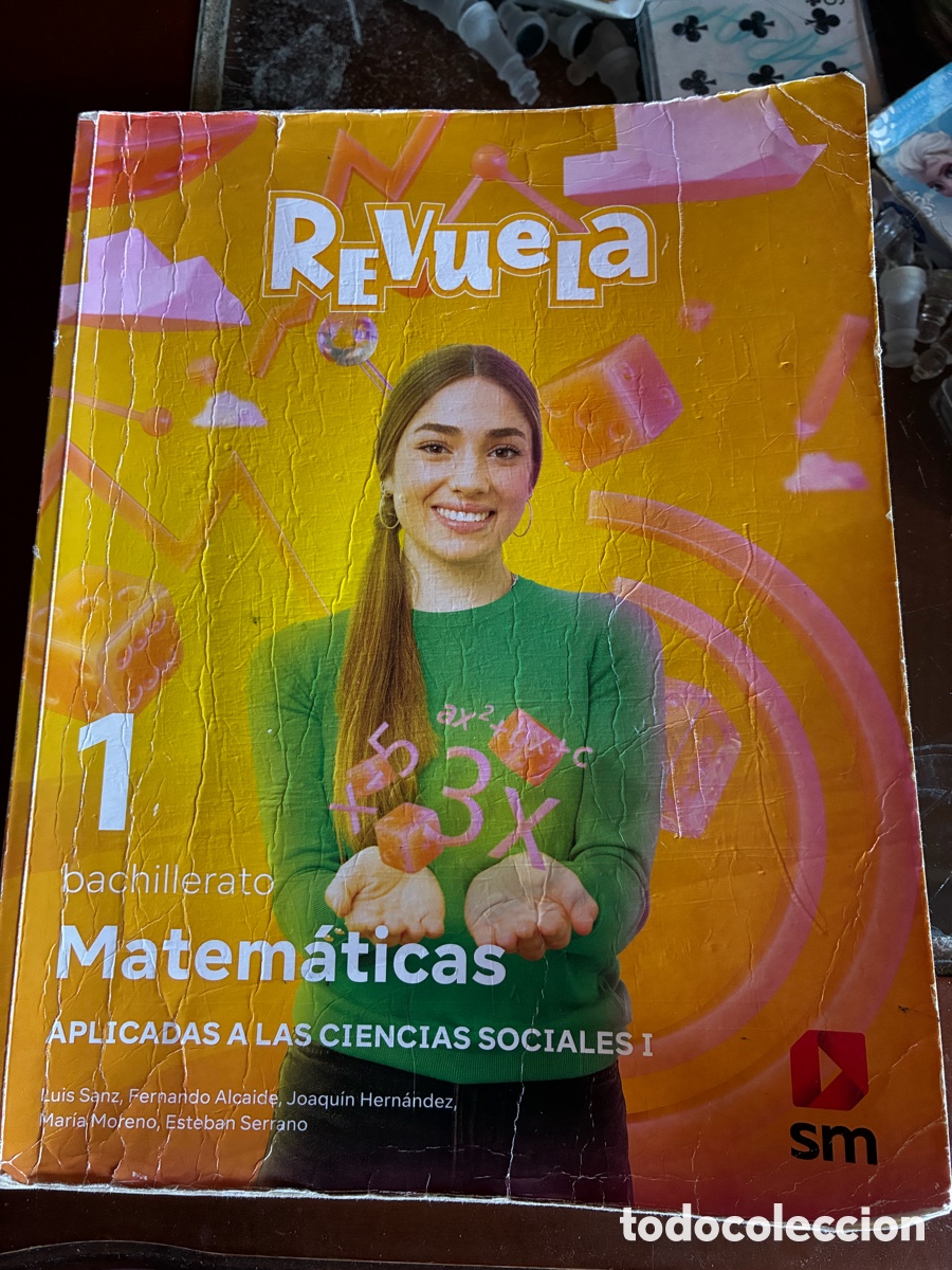 Libros: Libro Matem&aacute;ticas Aplicadas a las CCSS 1 Bachillerato