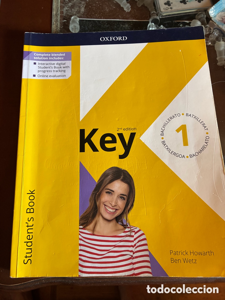 Libros: Libro Ingl&eacute;s Key 2nd Edition 1&ordm; Bachillerato Oxford Student&rsquo;s Book (ISBN 9780194832564)