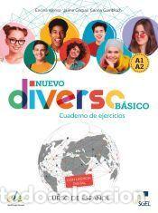 Libros: Nuevo Diverso B&aacute;sico A1 y A2. Cuaderno de ejercicios + @ - Alonso Arija, Encina; Corpas Vi&ntilde;als,