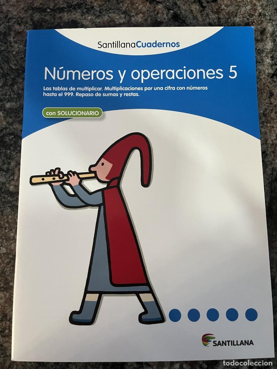 Libros: N&uacute;meros y operaciones 5 Santillana