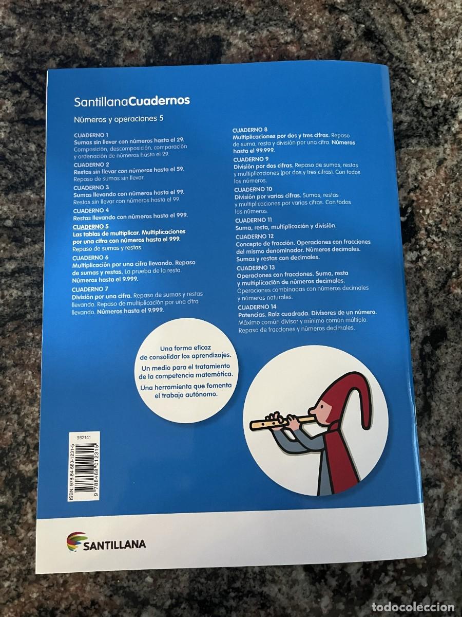 Libros: N&uacute;meros y operaciones 5 Santillana - Foto 4
