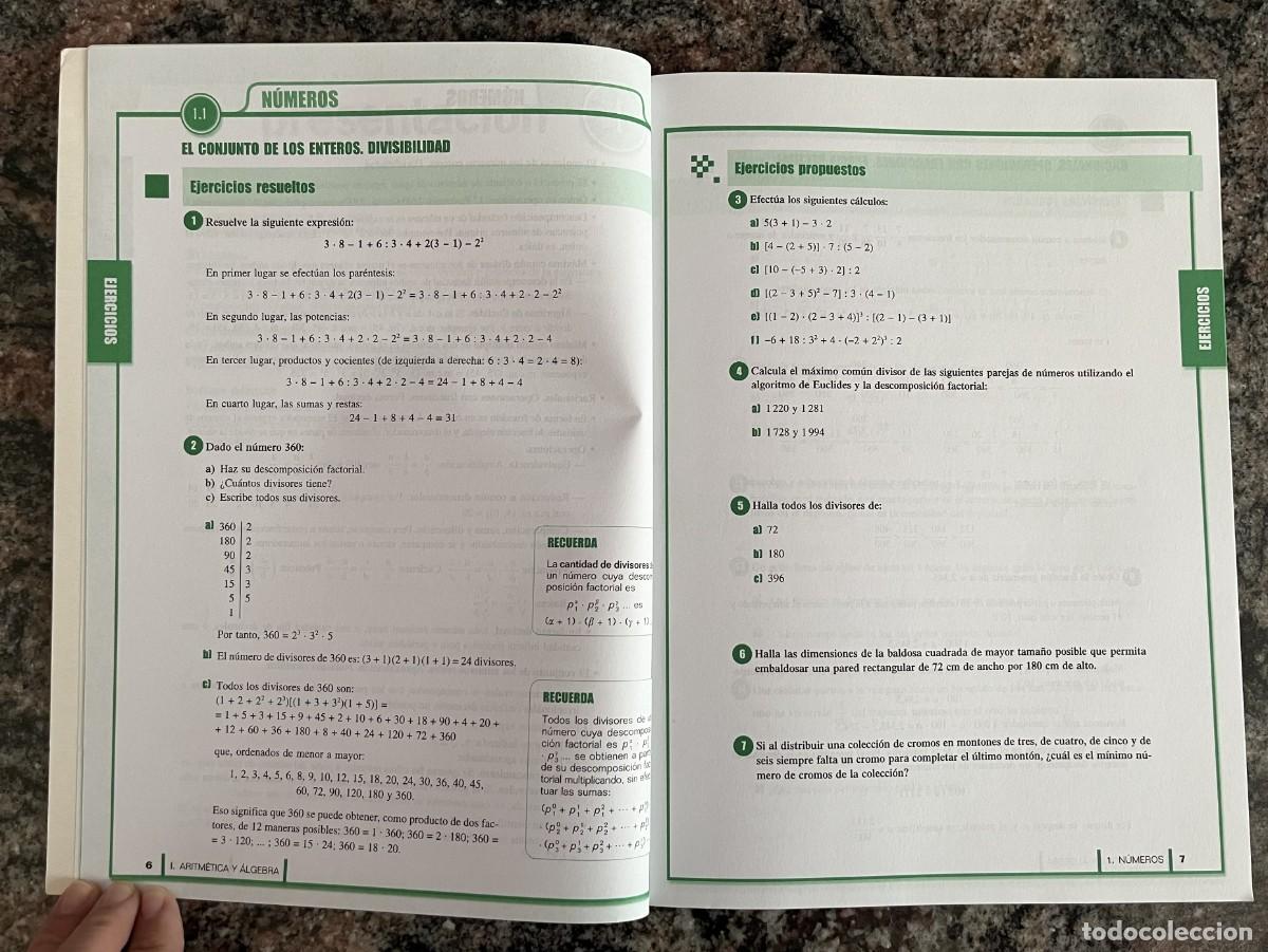 Libros: Matem&aacute;ticas 4 ESO Objetivo Aprobar 2004 - Foto 5