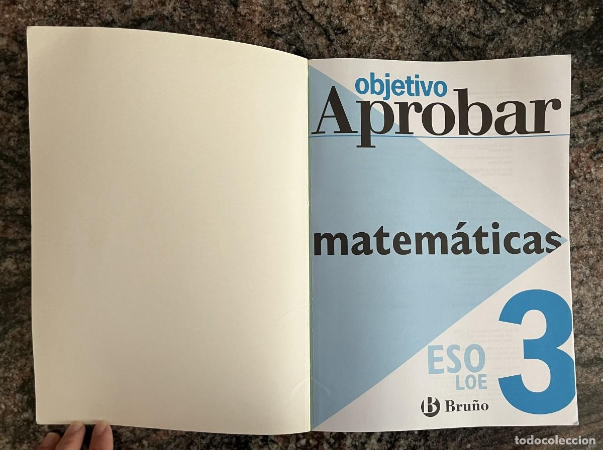 Libros: Matem&aacute;ticas 3 ESO Objetivo Aprobar - Foto 2