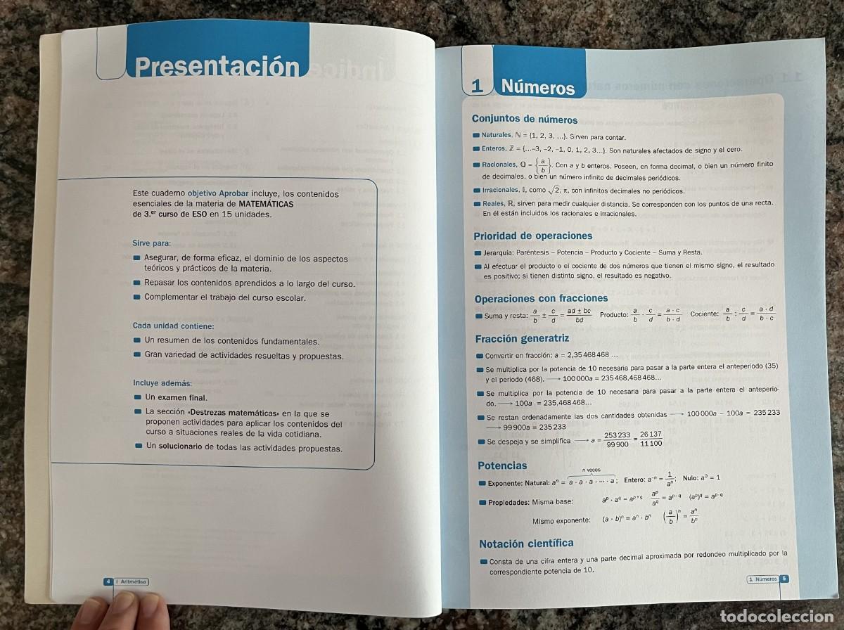 Libros: Matem&aacute;ticas 3 ESO Objetivo Aprobar - Foto 4