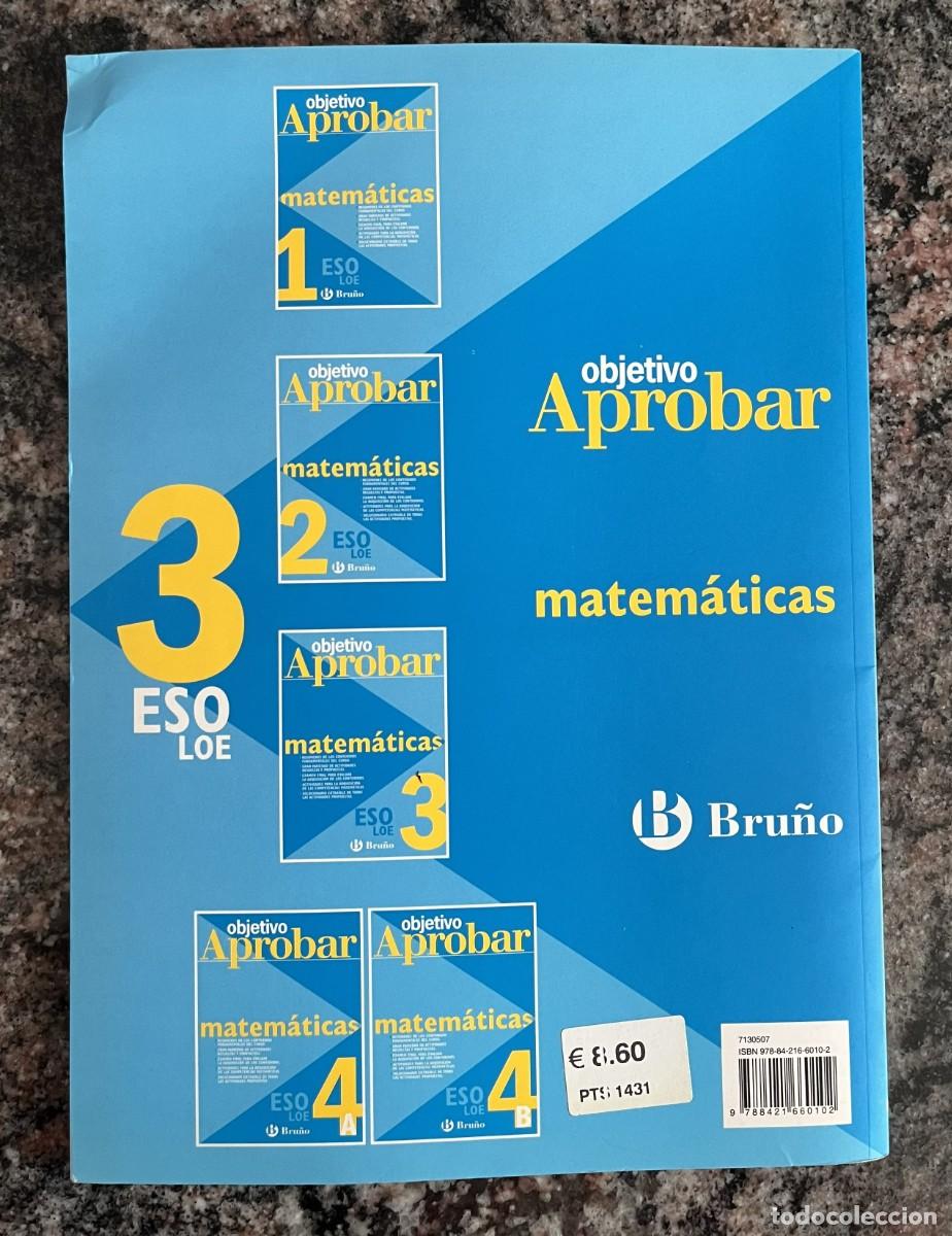 Libros: Matem&aacute;ticas 3 ESO Objetivo Aprobar - Foto 6