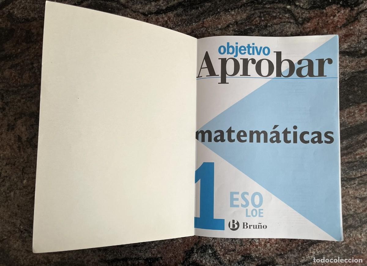 Libros: Matem&aacute;ticas 1 ESO Objetivo Aprobar - Foto 2