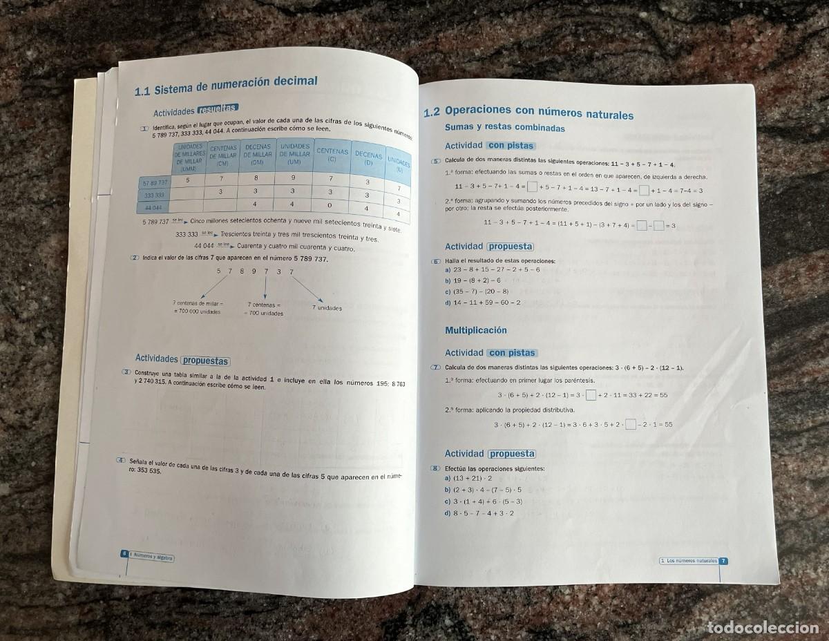 Libros: Matem&aacute;ticas 1 ESO Objetivo Aprobar - Foto 5